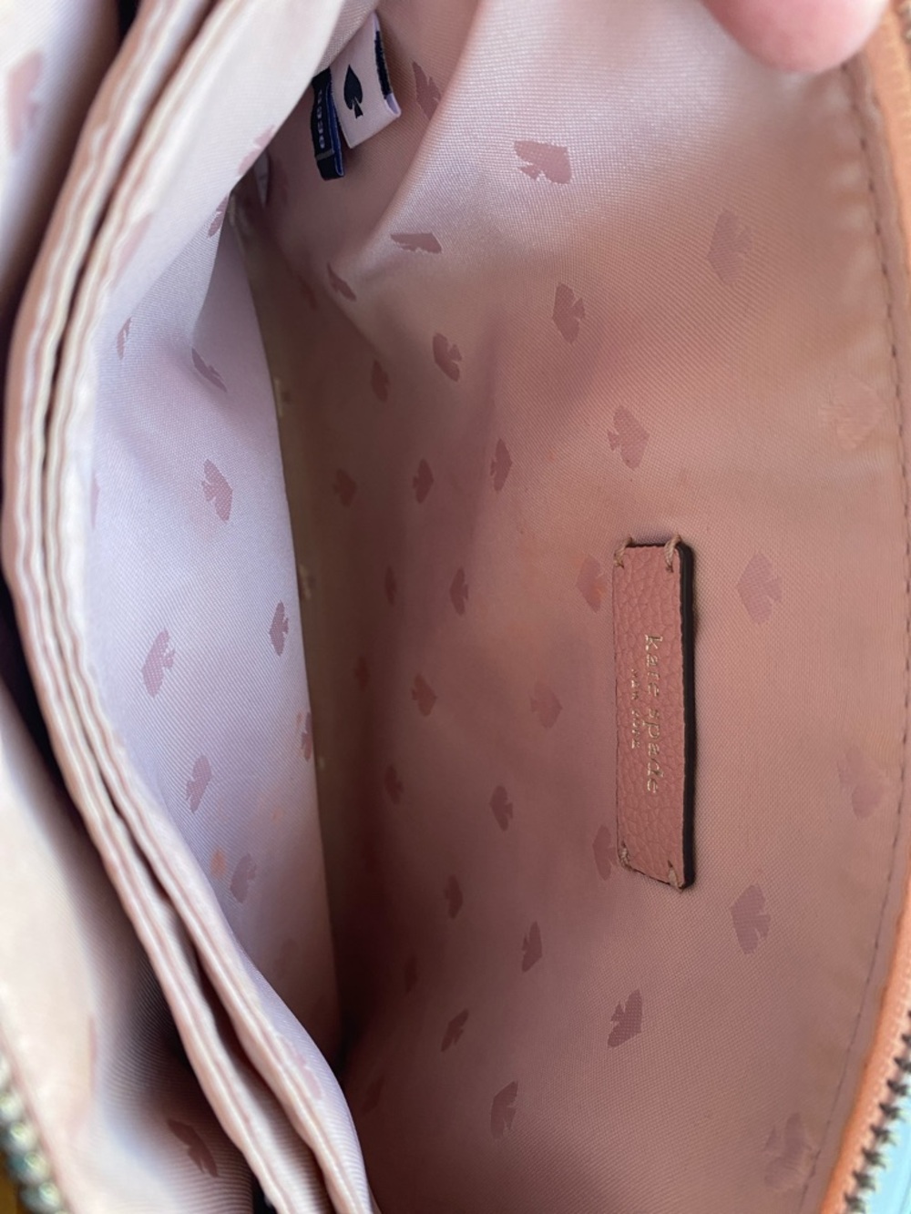 Kate Spade triple gusset crossbody-Jackson dusk buds-pink multi - Picture 4 of 10